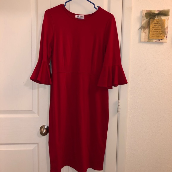 Cute red dress!! - Picture 3 of 7